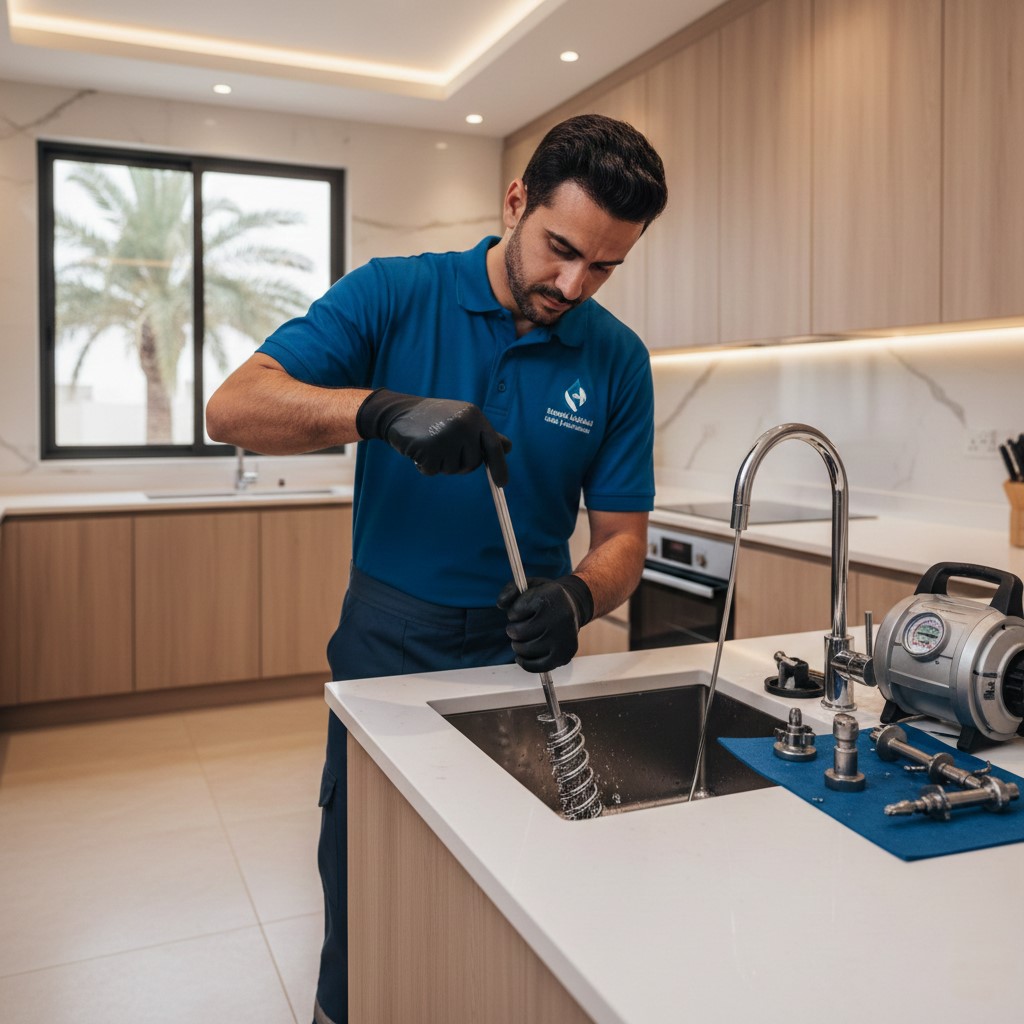 تسليك مجاري مسدودة